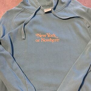 New York or Nowhere Blue Sweater